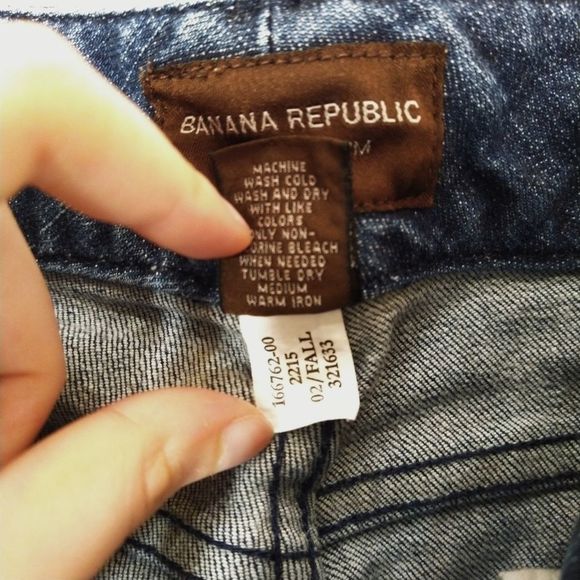 Banana Republic Stretch Denim Woman's Jeans Size 6 - Picture 5 of 6